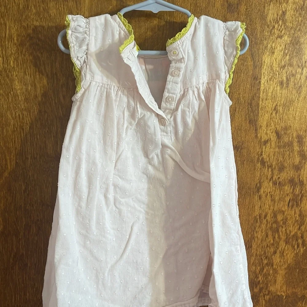 Baby Boden Swiss dot embroidered dress - Picture 4 of 4